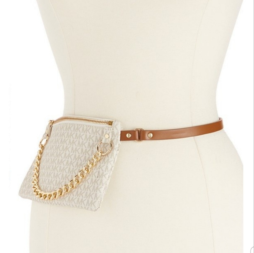 Michael Kors Pull Chain Belt Bag